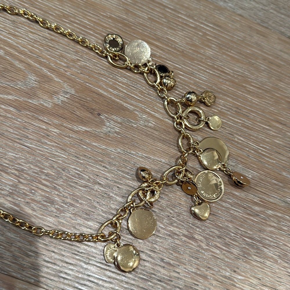 Marc Jacob’s statement Gold Charm Necklace (with bonus necklace as gift) - Picture 3 of 4